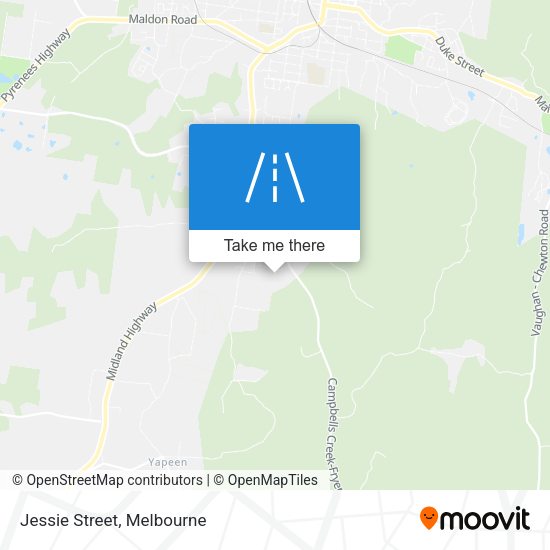 Jessie Street map
