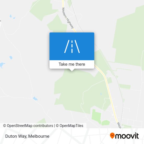 Duton Way map