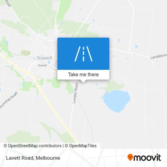Lavett Road map