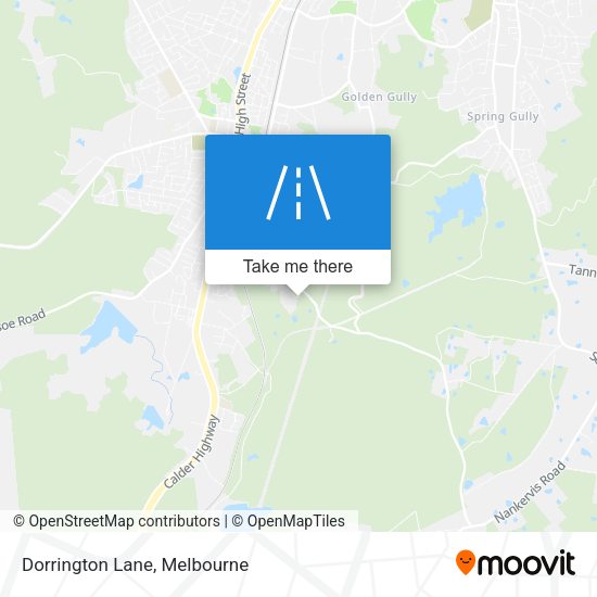 Dorrington Lane map