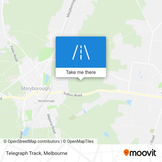 Telegraph Track map