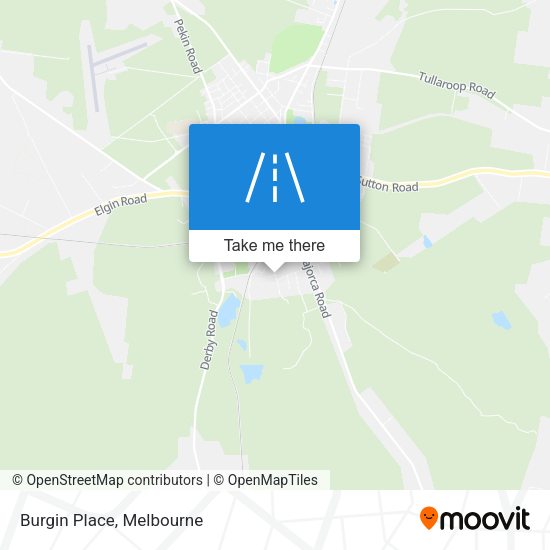 Burgin Place map