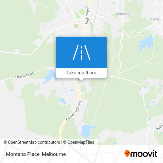 Montana Place map