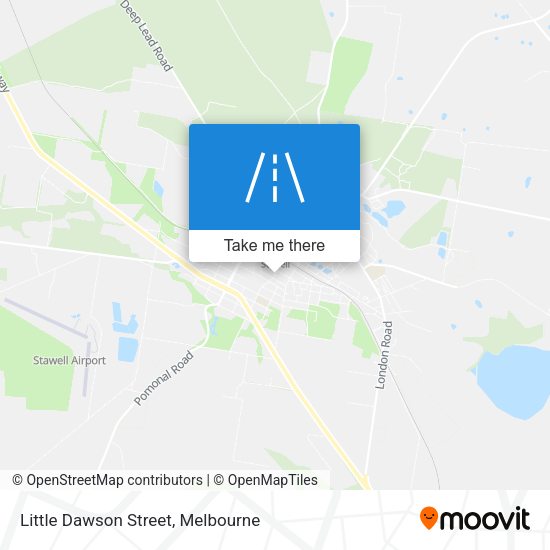 Little Dawson Street map