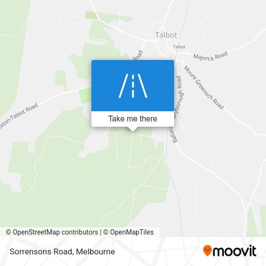 Sorrensons Road map