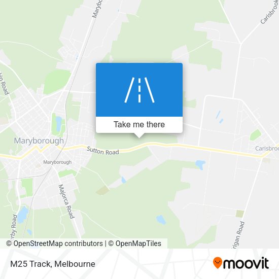 M25 Track map