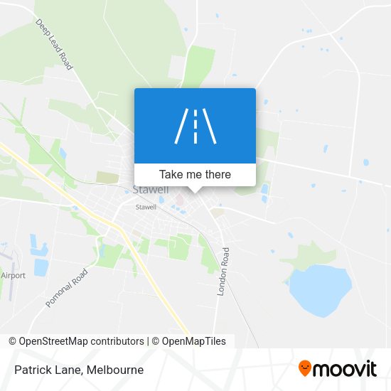 Patrick Lane map