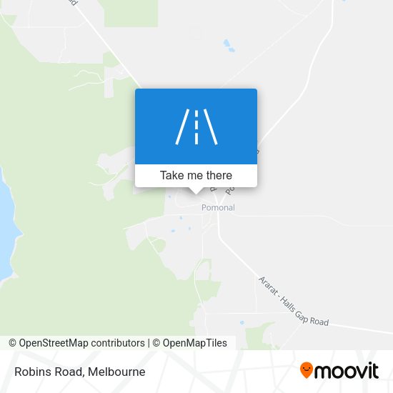 Robins Road map