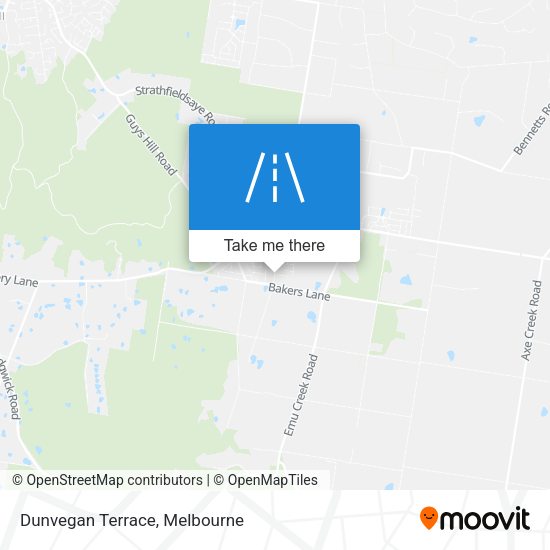 Dunvegan Terrace map