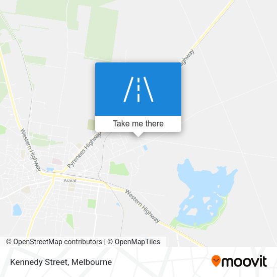 Kennedy Street map