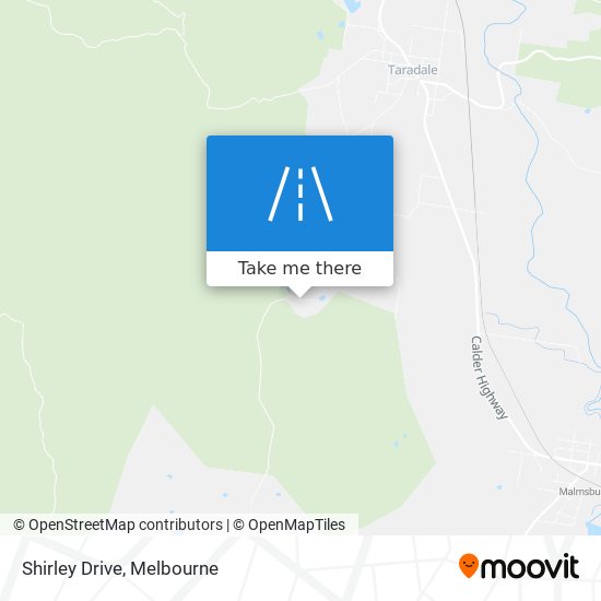 Shirley Drive map