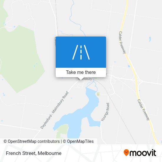 French Street map