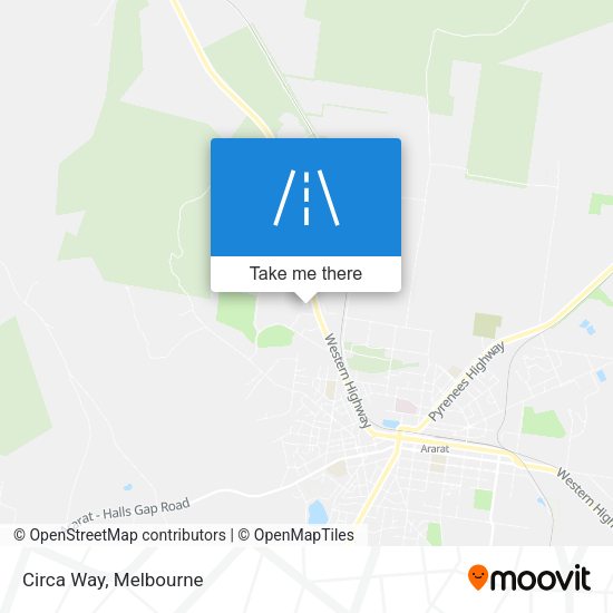 Circa Way map