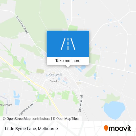 Little Byrne Lane map