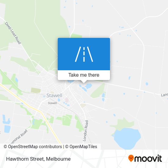 Hawthorn Street map