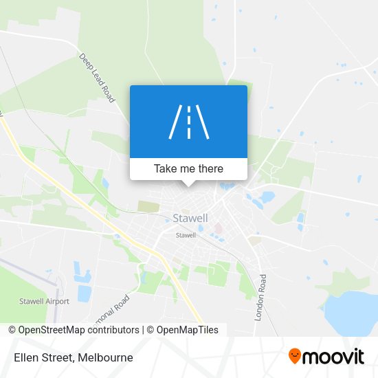 Ellen Street map