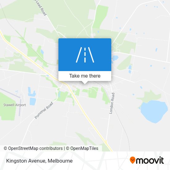 Kingston Avenue map