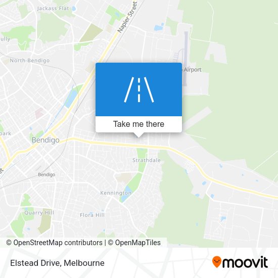 Elstead Drive map