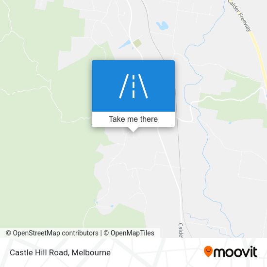Castle Hill Road map