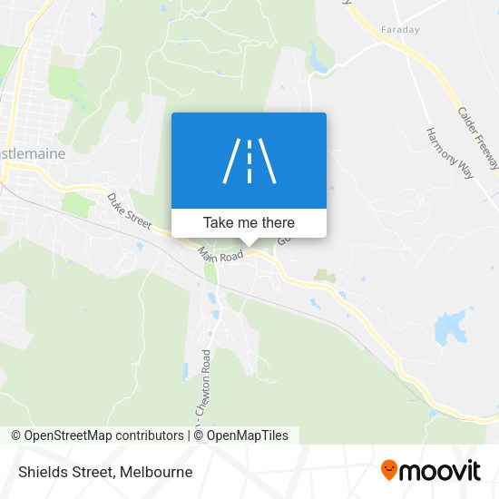 Shields Street map