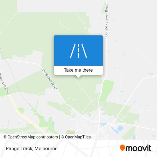 Range Track map