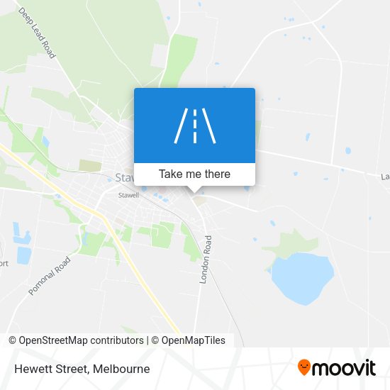 Hewett Street map