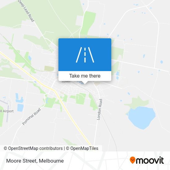 Moore Street map