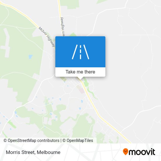 Morris Street map