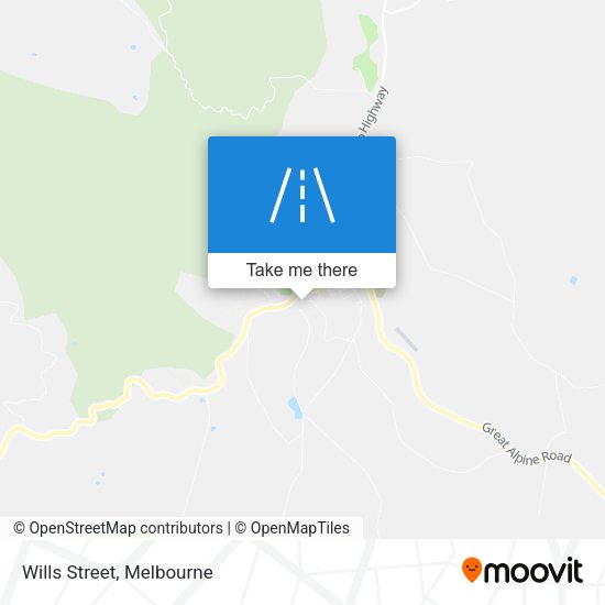 Wills Street map