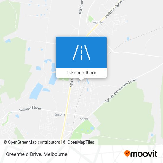 Greenfield Drive map