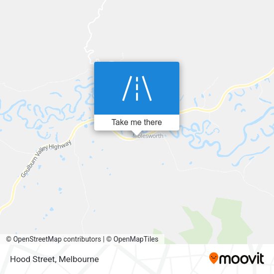 Hood Street map