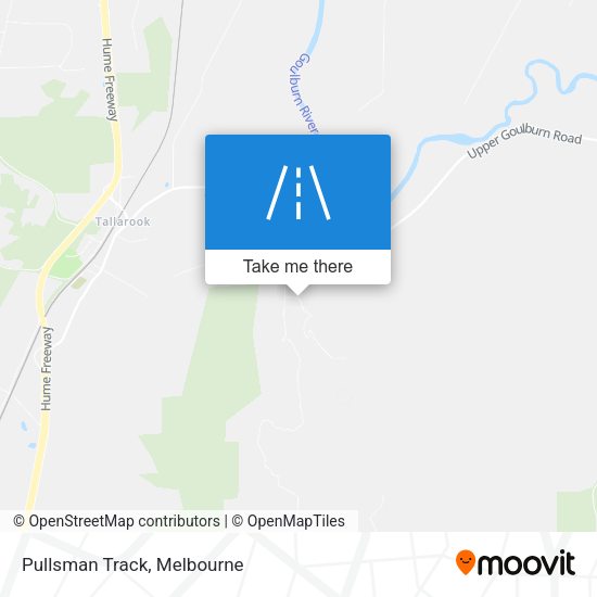 Pullsman Track map