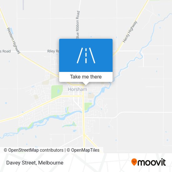 Davey Street map