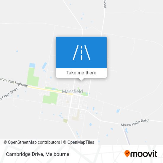 Cambridge Drive map