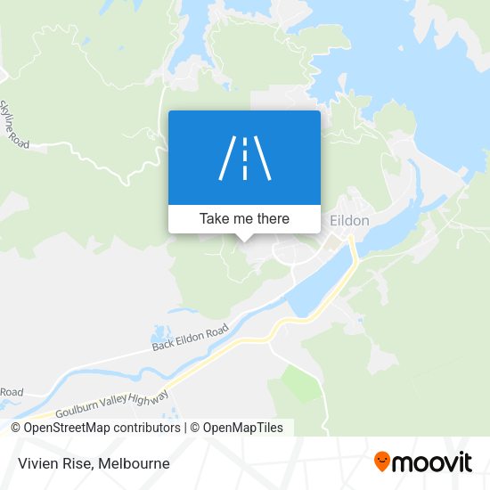Vivien Rise map