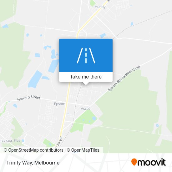 Trinity Way map