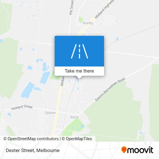 Dexter Street map