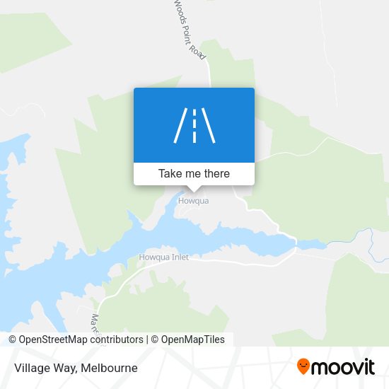 Village Way map