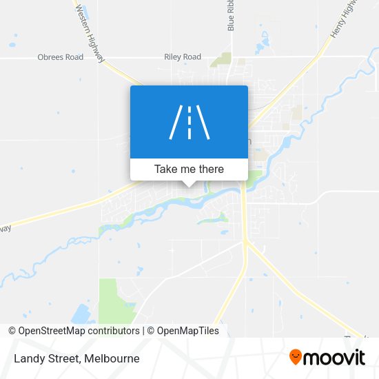 Landy Street map