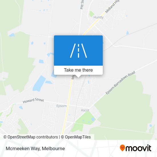 Mcmeeken Way map