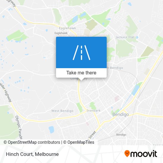 Hinch Court map