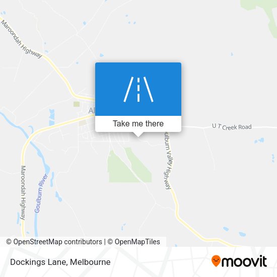 Dockings Lane map