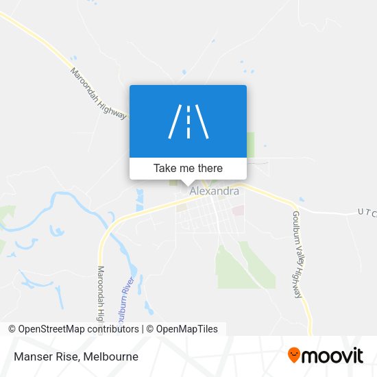 Manser Rise map