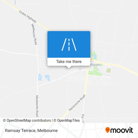 Ramsay Terrace map