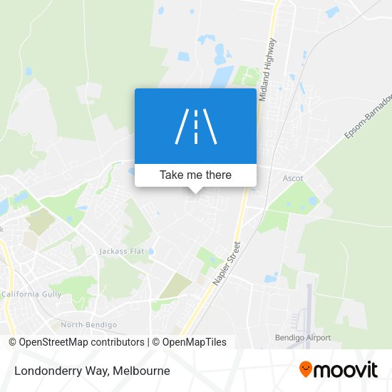 Londonderry Way map