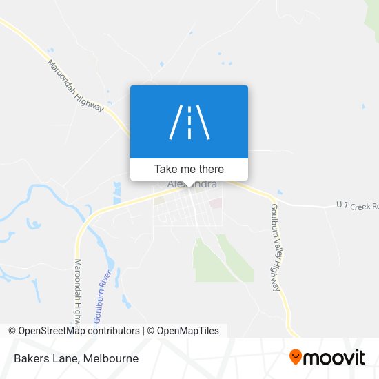 Bakers Lane map