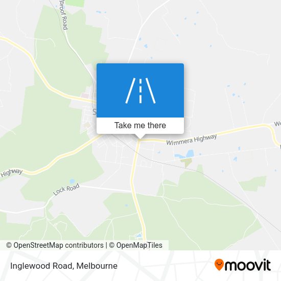 Inglewood Road map