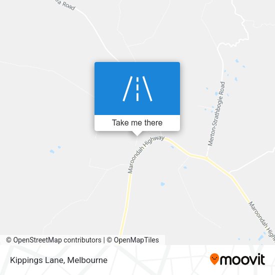 Kippings Lane map