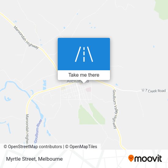 Myrtle Street map