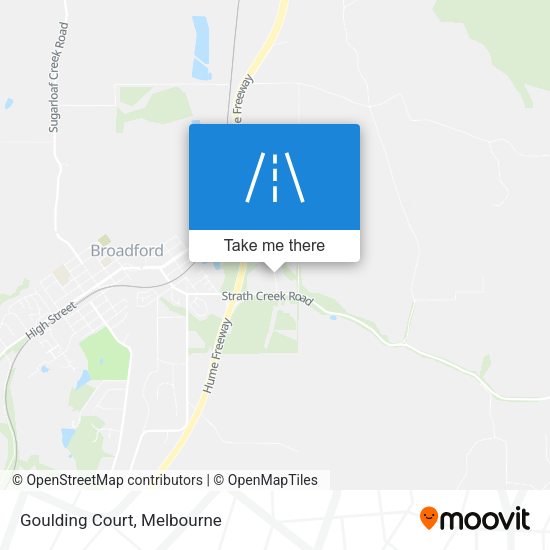 Goulding Court map